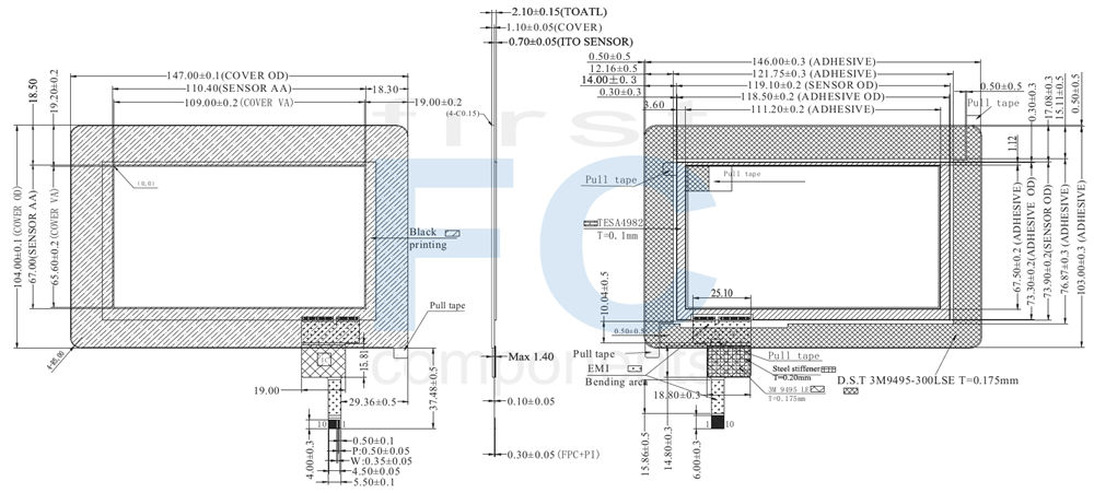 2.42 inch OLED Display, 2.42 OLED 128x64 - WEO012864G